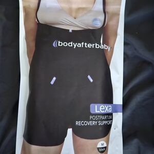 bodyafterbaby Lexa Postpartum Recovery Support Shorts - Black